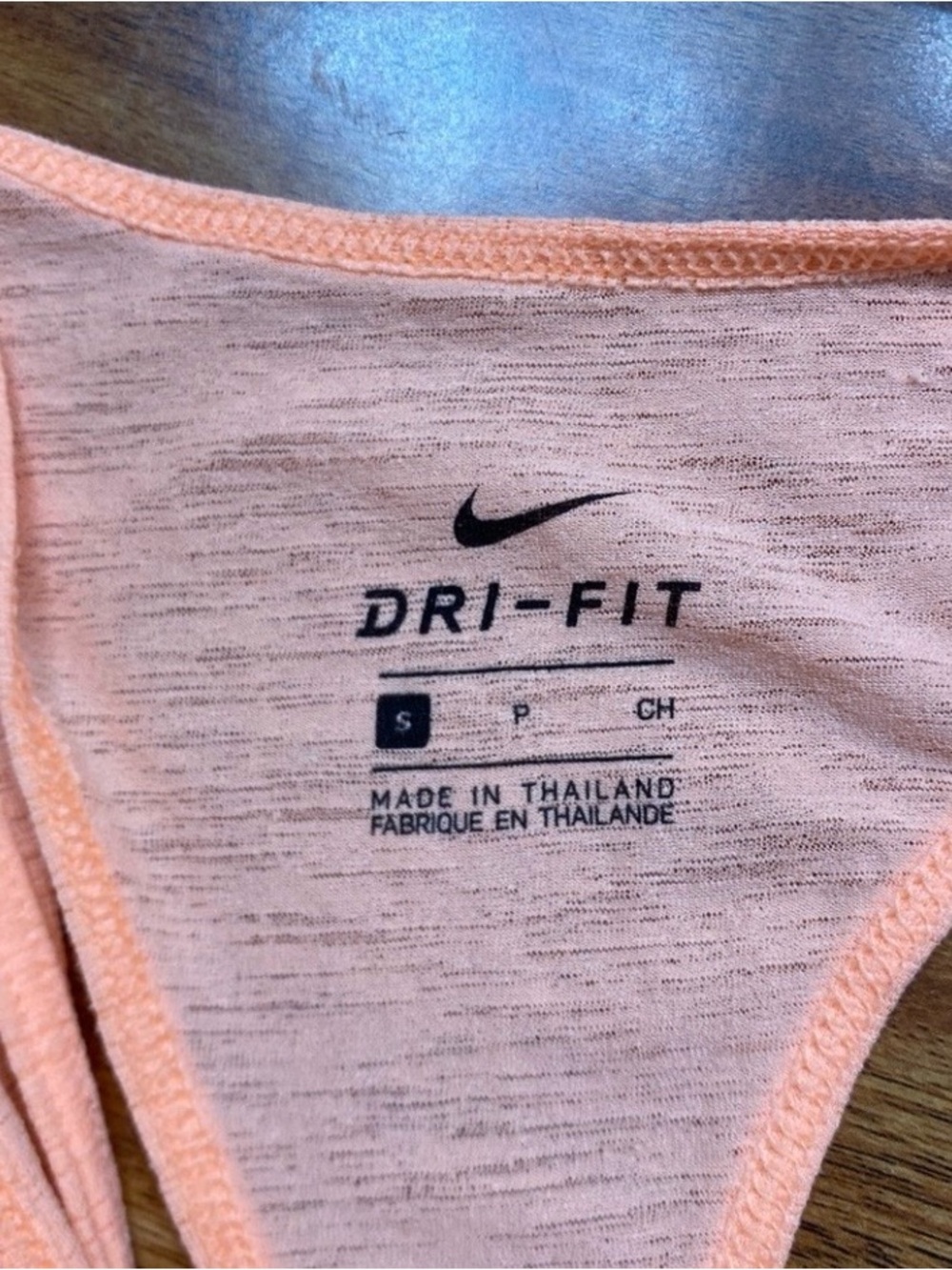 Nike Womens Orange Dri Fit Lightweight Racerback Tank Top Gym Running Size Small - Picture 11 of 15